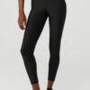 Airlift High-Waist 7/8 Charmer Legging - Black