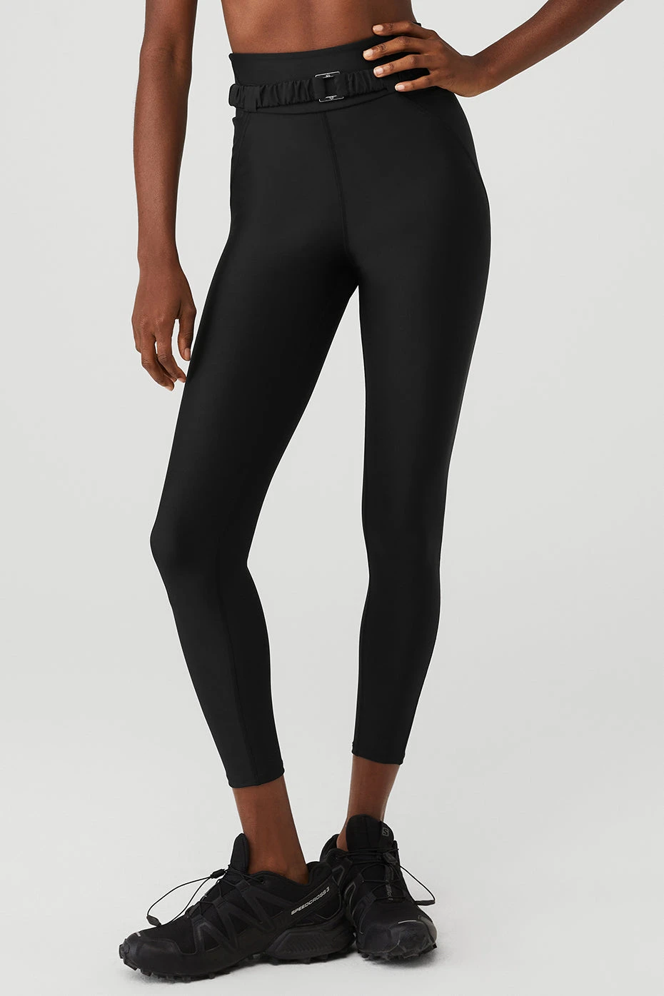 Airlift High-Waist 7/8 Charmer Legging - Black 3 Airlift High-Waist 7/8 Charmer Legging - Black