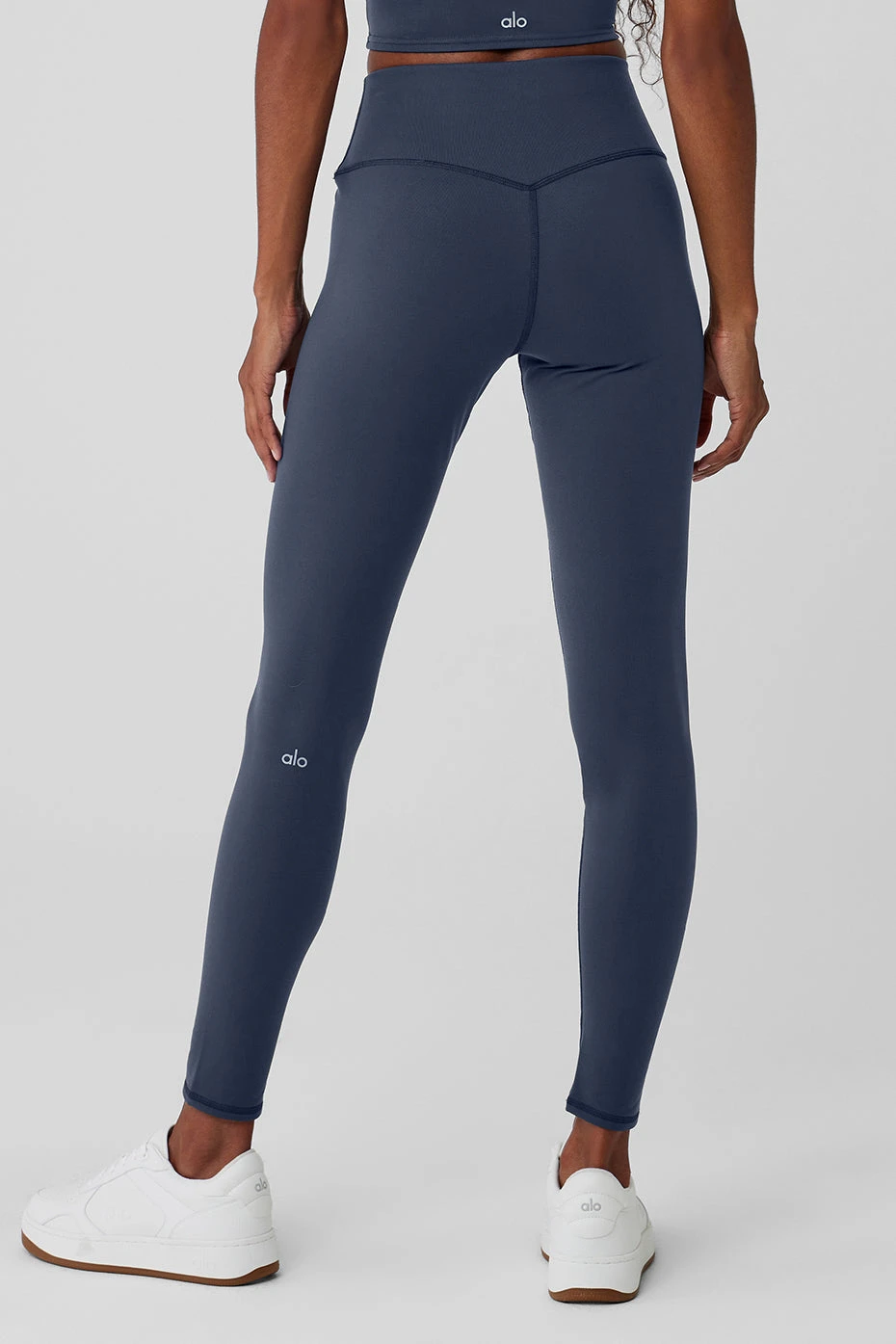 Airbrush Winter Warm High-Waist Nocturne Legging - Navy 6 Airbrush Winter Warm High-Waist Nocturne Legging - Navy - Image 4