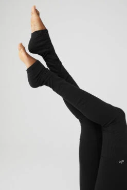 Airbrush High-Waist Highlight Goddess Legging - Black -ALO ACTIVEWEAR SALE W51207R 01 b1 s1 a4 1 m100