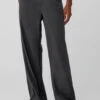 High-Waist Pursuit Trouser - Anthracite -ALO ACTIVEWEAR SALE W51208R 02125 b1 s1 a1 1 m76