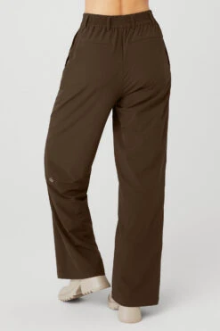 High-Waist Pursuit Trouser - Espresso -ALO ACTIVEWEAR SALE W51208R 04064 b1 s1 a3 1 m89
