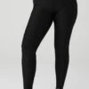 Airlift High-Waist Ballet Dream Legging - Black -ALO ACTIVEWEAR SALE W51235R 01 b1 s4 a1 1 m127