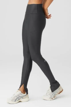 Airlift High-Waist Elongated Legging - Anthracite 8 Airlift High-Waist Elongated Legging - Anthracite -ALO ACTIVEWEAR SALE W51311R 02125 b1 s1 a2 1 m18