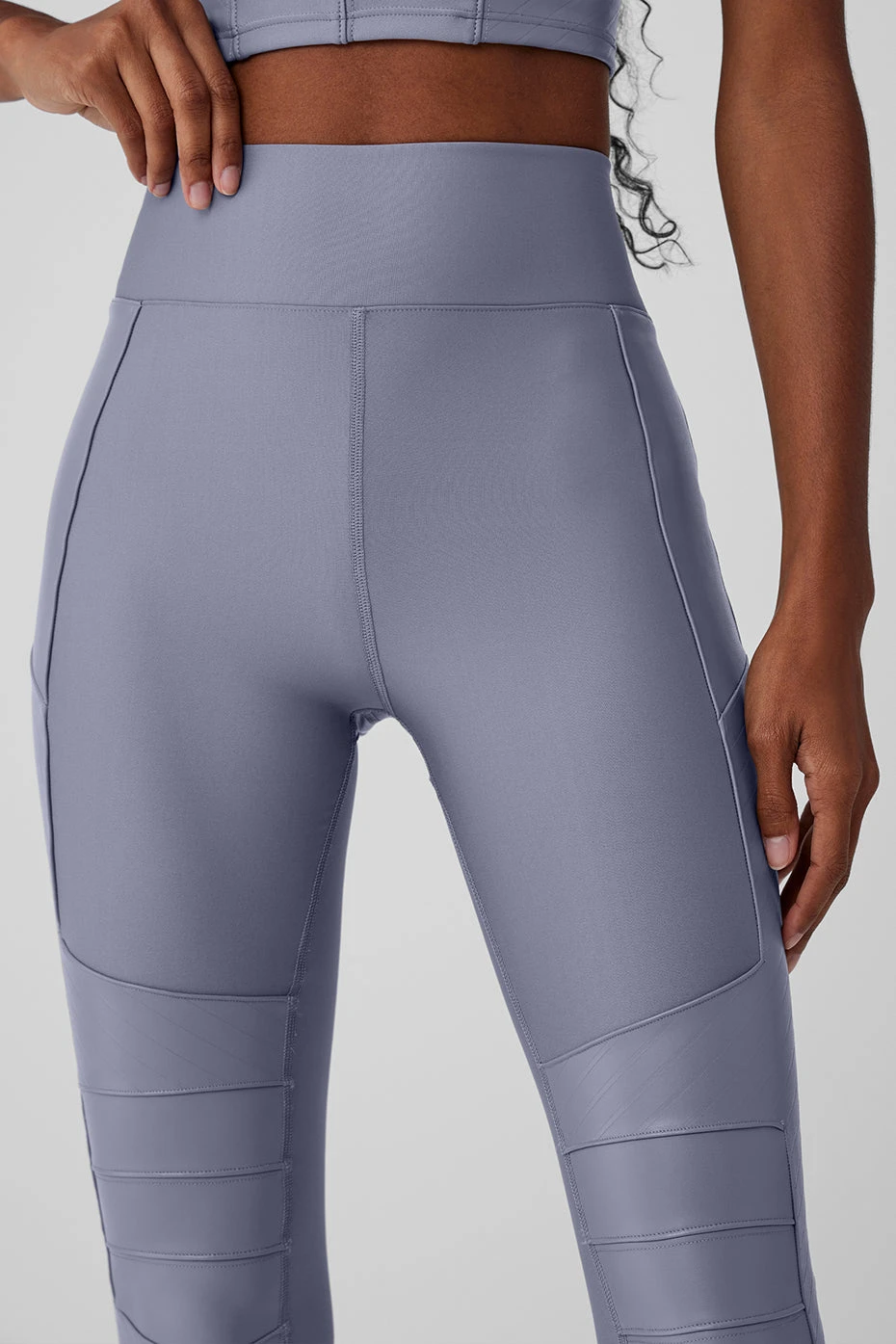 Airlift Winter Warm High-Waist Supermoto Legging - Fog 6 Airlift Winter Warm High-Waist Supermoto Legging - Fog - Image 4