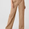 High-Waist On Point Moto Trouser - Toasted Almond -ALO ACTIVEWEAR SALE W51341R 05131 b1 s1 a1 1 m177