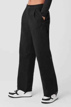 Road Trip Trouser - Black -ALO ACTIVEWEAR SALE W51342R 01 b1 s1 a3 1 m125