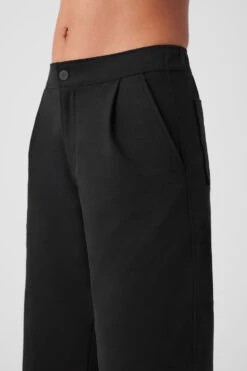 Road Trip Trouser - Black -ALO ACTIVEWEAR SALE W51342R 01 b1 s1 a4 1 m125