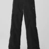 High-Waist Ski-Moto Puffer Pant - Black -ALO ACTIVEWEAR SALE W51343R 01 b1 s1 a1 1 m177