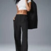 High-Waist Pursuit Trouser (Long) - Black 2 High-Waist Pursuit Trouser (Long) - Black -ALO ACTIVEWEAR SALE W51346R 01 b1 s1 a5 1 m18