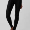 High-Waist Euphoria Legging - Black -ALO ACTIVEWEAR SALE W51349R 01 b1 s1 a1 1 m76