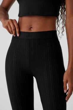 High-Waist Euphoria Legging - Black -ALO ACTIVEWEAR SALE W51349R 01 b1 s1 a4 1 m76