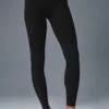 Alosoft High-Waist Head Start Legging - Black -ALO ACTIVEWEAR SALE W51384R 01 b1 s1 a1 1 m91