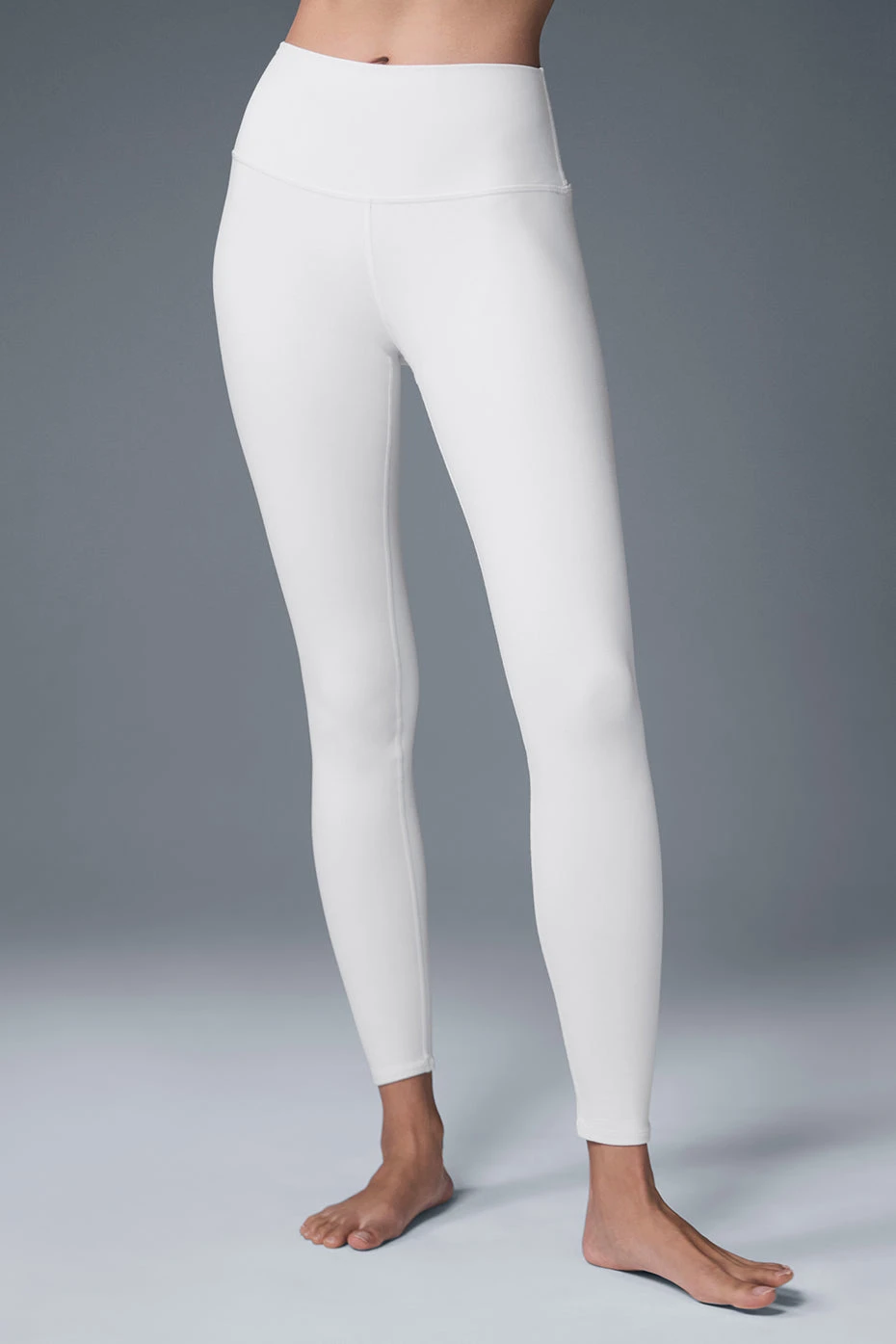 High-Waist Airbrush Legging - White 3 High-Waist Airbrush Legging - White