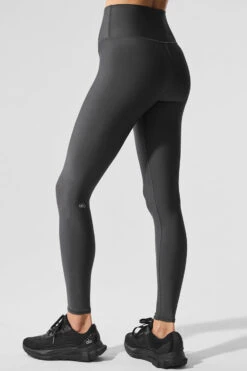 High-Waist Airlift Legging - Anthracite -ALO ACTIVEWEAR SALE W5561R 02125 b1 s1 a3 1 m206