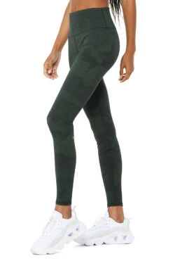 High-Waist Camo Vapor Legging - Hunter Camouflage -ALO ACTIVEWEAR SALE W5635R 02538 b1 s1 a2 1 m76