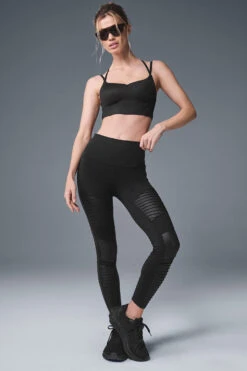 7/8 High-Waist Moto Legging - Black -ALO ACTIVEWEAR SALE W5767R 01 b1 s1 a3 1 m100 1eb04728 f067 4c02 b65f 5ec730306ed7