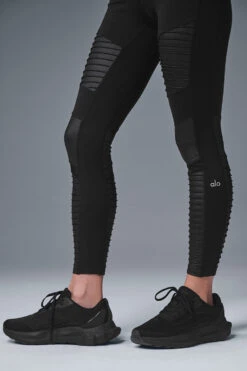 7/8 High-Waist Moto Legging - Black -ALO ACTIVEWEAR SALE W5767R 01 b1 s1 a4 1 m100 a746e89a 15af 44ce 9c0c fbd8d39c2ca4