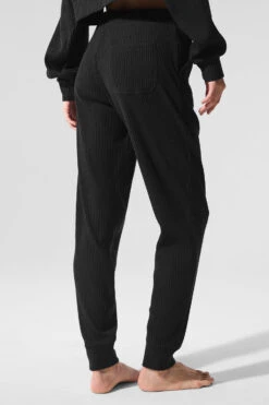 Muse Sweatpant - Black -ALO ACTIVEWEAR SALE W5784R 01 b1 s1 a2 1 m191