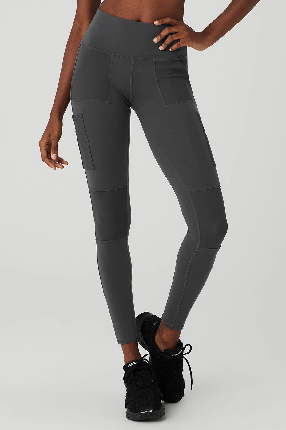 High-Waist Cargo Legging - Anthracite 3 High-Waist Cargo Legging - Anthracite