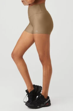 3" High-Waist Airlift Short - Gravel 9 3" High-Waist Airlift Short - Gravel -ALO ACTIVEWEAR SALE W6136R 01347 b1 s1 a3 m18