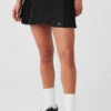 Aces Tennis Skirt - Black 1 Aces Tennis Skirt - Black -ALO ACTIVEWEAR SALE W6235R 01 b1 s1 a1 1 m125