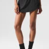 Match Point Tennis Skirt - Black -ALO ACTIVEWEAR SALE W6240R 01 b1 s1 a1 1 m76