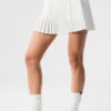 Grand Slam Tennis Skirt - White -ALO ACTIVEWEAR SALE W6289R 00 b1 s1 a2 1 m224
