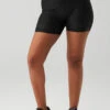 5" Airlift High-Waist Laser Cut Speedy Short - Black 1 5" Airlift High-Waist Laser Cut Speedy Short - Black -ALO ACTIVEWEAR SALE W6302R 01 b1 s4 a1 1 m135