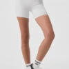 5" Airbrush High-Waist Biker Short - White -ALO ACTIVEWEAR SALE W6311R 01 b1 s1 a1 1 m54 c62235fa 9abe 4177 aa2a 42d5c204d25f