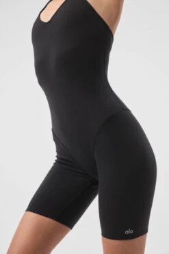 Airbrush Real Onesie - Black -ALO ACTIVEWEAR SALE W8115R 01 b1 s1 a3 1 m54