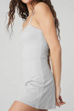 Alosoft Courtside Tennis Dress - Athletic Heather Grey -ALO ACTIVEWEAR SALE W8134R 02910 b1 s1 a4 1 m90 48d1aab5 dfb6 455d 9303 54f90fbc6e35