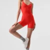 Alosoft Suns Out Onesie - Red Hot Summer -ALO ACTIVEWEAR SALE W8137R 04356 b1 s1 a1 1 m54 88f2b7b0 1a84 40dd 9982 83c2b126c29b