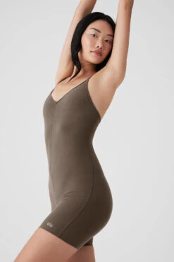 Alosoft Suns Out Onesie - Olive Tree -ALO ACTIVEWEAR SALE W8137R 05279 b1 s1 a4 1 m54