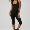 Airbrush Physique Onesie - Black -ALO ACTIVEWEAR SALE W8140R 01 b1 s1 a1 1 m18
