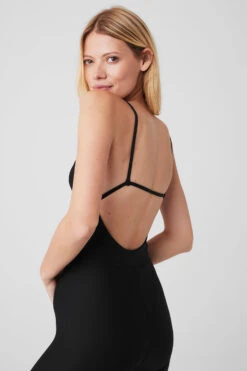 Airlift Disco Daze Onesie - Black -ALO ACTIVEWEAR SALE W8148R 01 b1 s1 a4 1 m177