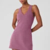 Airbrush Real Dress - Soft Mulberry -ALO ACTIVEWEAR SALE W8190R 05276 b1 s1 a001 1 m18