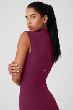 Run It Back Dress - Wild Berry -ALO ACTIVEWEAR SALE W8200R 05132 b1 s1 a4 1 m18