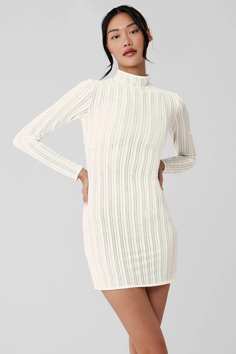 Euphoria Long Sleeve Dress - Ivory 3 Euphoria Long Sleeve Dress - Ivory