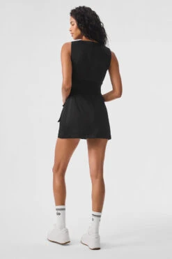 Night Out Cargo Dress - Black -ALO ACTIVEWEAR SALE W8254R 01 b1 s1 a2 1 m18