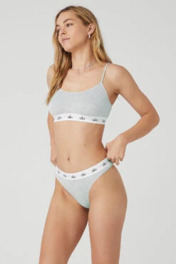 Icon Cami Bra - Athletic Heather Grey 8 Icon Cami Bra - Athletic Heather Grey -ALO ACTIVEWEAR SALE W9425R 02910 b1 s1 a3 1 m89